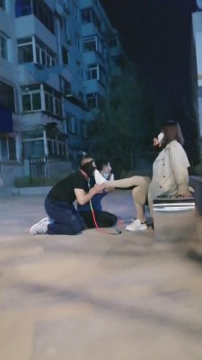 【傲柔】精彩-超强3S户外遛狗/群殴【完整版】 bf11210_HD绳艺资源