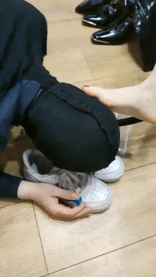 图片[5]_【青岛00后大学生】学生情侣主第一次调乖狗狗 bf11348_HD绳艺资源