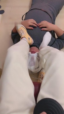 【金桔小主】帆布鞋白棉袜踩头【完整版】 bf9847_HD绳艺资源