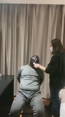 【糖糖】骑马绳艺技巧+高难度挑战耳光/无非想狠揍狗畜生 bf8204_HD绳艺资源