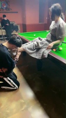 【逗逗】艺术训练猥琐我的台球厅私教 bf8473_HD绳艺资源