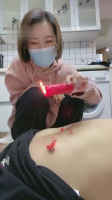 【Q月s】重度-滴蜡封嘴-恋足舔脚 bf4604_HD绳艺资源