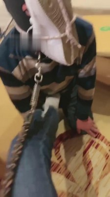 【悦主大人】臭小白鞋当氧气面罩 bf4711_HD绳艺资源