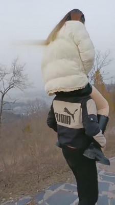 【曹大成】野外首次骑脖子-各种高难度挑战艺术训练 bf4709_HD绳艺资源