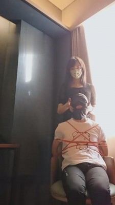 【上海糖糖老师】把小狗绑起来放置 bf5051_HD绳艺资源