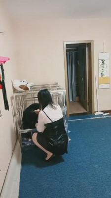 【唯雅】把人刑犬从狗笼里揪出来虐 bf5214_HD绳艺资源