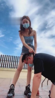 图片[10]_【虞姬】天台跪舔脏鞋底+高难度挑战踩踏 bf1523_HD绳艺资源