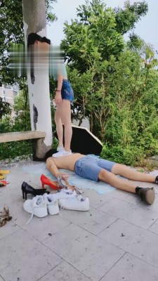 图片[4]_【高难度挑战美学】户外高跟全体重踩踏 bf1880_HD绳艺资源