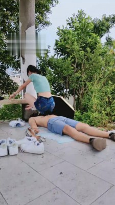 图片[7]_【高难度挑战美学】户外高跟全体重踩踏 bf1880_HD绳艺资源