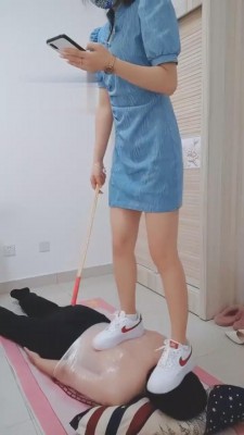 图片[3]_【奈奈】木乃伊绳艺技巧小白鞋棉袜全体重踩踏 bf1884_HD绳艺资源