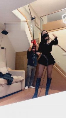 【仙女殿下】双S堵嘴绳艺技巧吊打废物 bf2853_HD绳艺资源