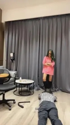 图片[3]_【弯弯小阿姨】大皮靴伺候-香蕉喂食-酸奶保养 G-210709-19_HD绳艺资源