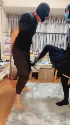 图片[5]_【东莞依主】过膝袜皮鞋重度踢裆 G-210710-13_HD绳艺资源