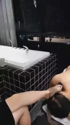 【乐姐】江景酒店艺术训练-榴莲圣水喂食 G-210712-7_HD绳艺资源