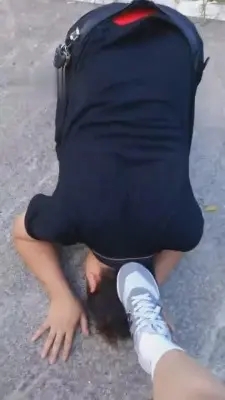 【滔滔】户外马路绿道虐狗 G-210713-13_HD绳艺资源