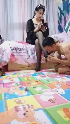 【杭州玩物】前妻黑丝白棉袜蹂躏 G-210716-25_HD绳艺资源