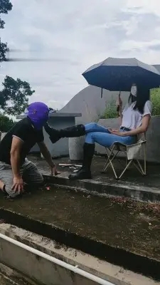 图片[8]_【高难度挑战美学】户外长靴骑马/高难度挑战踢裆/踩踏 G-210730-30_HD绳艺资源