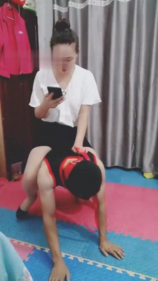 【麒麟女皇】贱狗不听话被主人狠狠修理 G-210806-4_HD绳艺资源