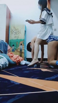 【樱樱学生主】学生装骑马-酸奶舔脚 G-210814-3_HD绳艺资源