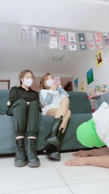 【美离子】教素人闺蜜艺术训练绿帽男友 G-210825-25_HD绳艺资源