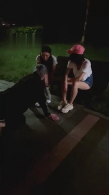 【诺曦】推荐!夜跑完直接和素人闺蜜原味调狗 G-210822-7_HD绳艺资源