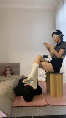 【小月神】堆堆袜深喉坐垫 bf16264_HD绳艺资源