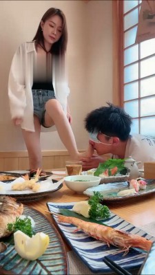 【筱月】日料店桌下卑微伺候 bf16547_HD绳艺资源