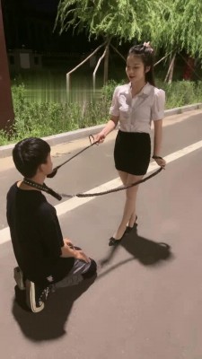 【妍主大大】户外马路遛狗艺术训练【完整版】 bf16580_HD绳艺资源