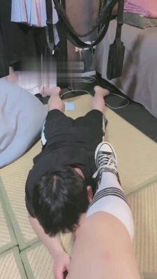 【妮可】学生S帆布鞋过膝袜辱狗 bf16604_HD绳艺资源