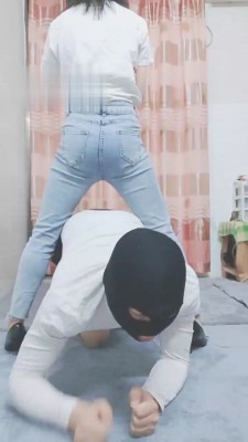 【灵竹】转胯骑马踩踏专场 bf17160_HD绳艺资源