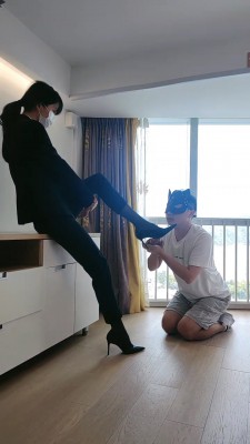 【高难度挑战美学】白领高跟诱惑狗奴 bf20127_HD绳艺资源