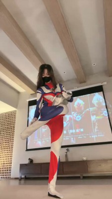 【禾末】cosplay-女超人VS外星人 bf20163_HD绳艺资源