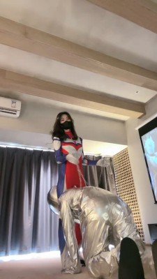 图片[4]_【禾末】cosplay-女超人VS外星人 bf20163_HD绳艺资源