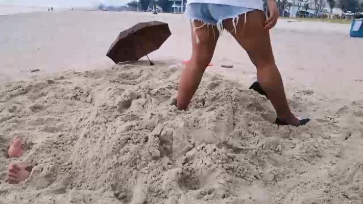 图片[5]_【妲己】沙滩活埋狗奴 bf20308_HD绳艺资源