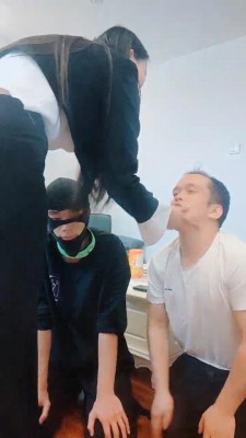 【香香小公举】带小姨晨调请安双狗 bf20537_HD绳艺资源