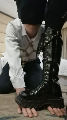 【枭枭】艺术装置塞嘴长靴碾压 bf23981_HD绳艺资源