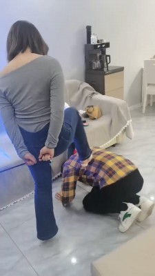 【紫烟】五花大绑艺术加官窒息/全体重踩踏【双视角版】 bf24644_HD绳艺资源