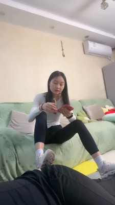 图片[9]_【素人星探】瑜伽女教练运动鞋白袜全体重踩踏 bf24745_HD绳艺资源