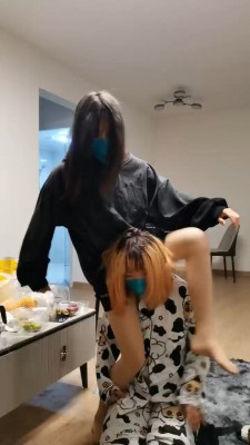 【安若】强迫可爱闺蜜做狗【双视角版】 bf25066_HD绳艺资源