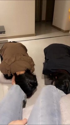 【橘子没熟】精彩-奴下奴/双母畜抽耳光舔脚闻鞋 bf25564_HD绳艺资源