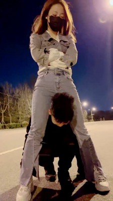 图片[3]_【语阳】小白鞋女神-超强户外骑马/骑脖子/重度耳光/狗链遛狗 bf25517_HD绳艺资源