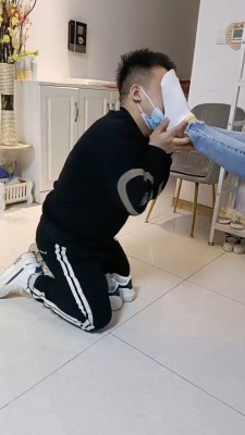 【筱雅】舔脏小白鞋/棉袜捂脸/骑马转胯/关狗笼 bf25780_HD绳艺资源