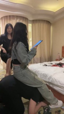 【叶娘S】双学生妹-原味鞋袜艺术闻/踩踏/滴蜡【双视角版】 bf25799_HD绳艺资源