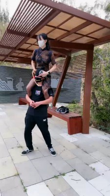 【高难度挑战美学】户外-骑马骑脖子训练专场 bf25652_HD绳艺资源