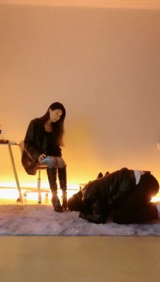 【苏州婉儿】高跟长靴全体重踩踏/鞋抽耳光 bf25604_HD绳艺资源