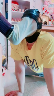 【美离子】气味羞辱创意玩-原味脚/鞋/袜密封艺术闻窒息 bf25605_HD绳艺资源