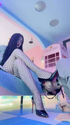 图片[2]_【安晴】精神小妹网袜高跟诱惑-关狗笼艺术舔/吃拉丝口水 bf26063_HD绳艺资源