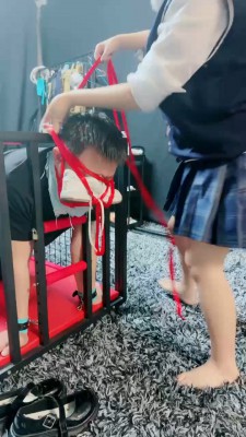 图片[4]_【馨妍】关狗笼内裤塞嘴套头艺术闻鞋 bf26069_HD绳艺资源