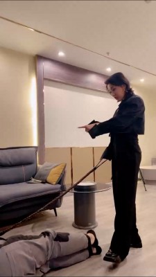 图片[9]_【潘妮绳艺导师】人体鞋刷面试家奴 bf26031_HD绳艺资源