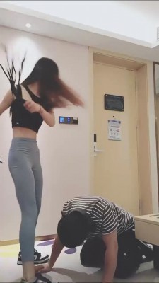 图片[3]_【美娜格格】瑜伽教练白袜诱惑-骑马转胯/训练耳光/吃口水 bf25987_HD绳艺资源